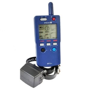 PAC Miniature/Small Dog Training System EXT2+ with 3km range, suitable for small and miniature dogs, featuring remote training collar.