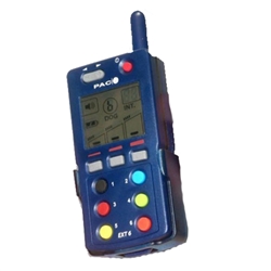 PAC Dog Training System Handset EXT6+ with 3km range, remote control capable of training up to 6 dogs simultaneously.