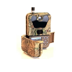 UOVision UM785-3G wireless trail camera with rugged outdoor casing and front-facing lens and sensors.