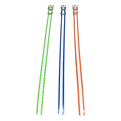 Reflective Dog Collar - Green - L500mm x W19mm x H2.5mm - Image 2