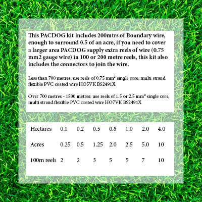 PAC Fence Boundary Wire | 200m Roll - Image 5