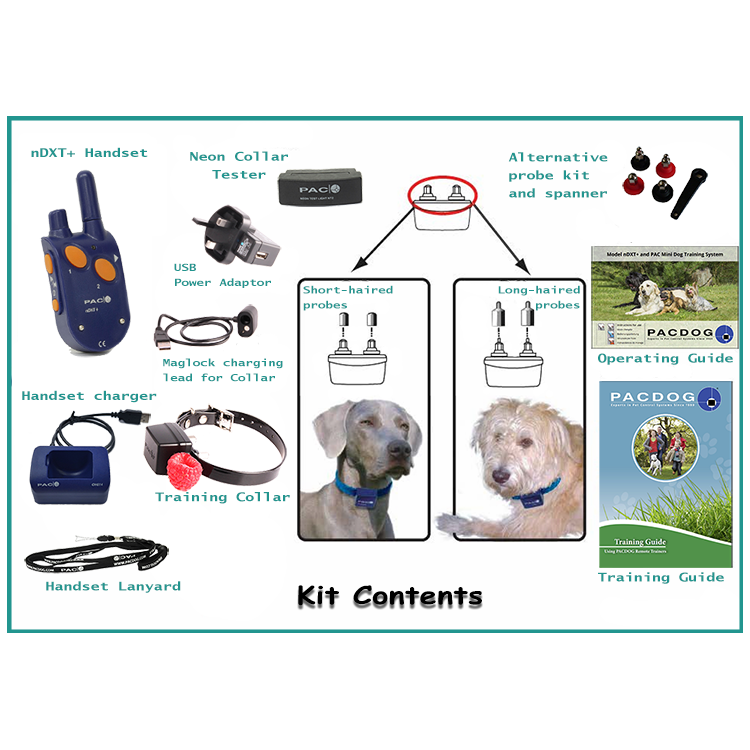 PAC Miniature/Small Dog Training System | 1km Range | nDXT+ - Image 5